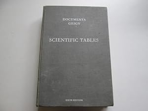 Seller image for DOCUMENTA GEIGY SCIENTIFIC TABLES. 6th edition for sale by Goldstone Rare Books