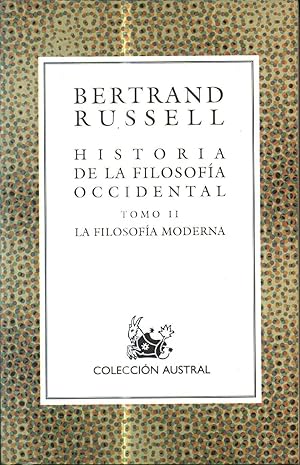 Historia de La Filosofia Occidental. Tomo II