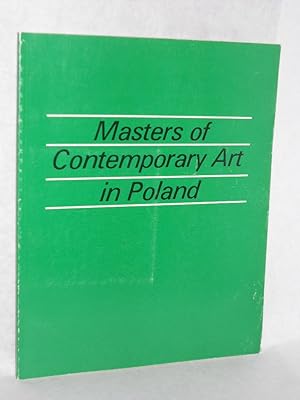 Bild des Verkufers fr Masters of Contemporary Art in Poland zum Verkauf von Gil's Book Loft