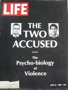 Life Magazine June 21, 1968 -- Cover: Two Accused: Ray, Sirhan