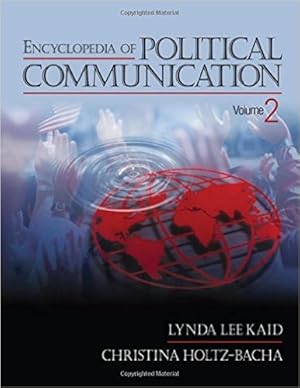 Imagen del vendedor de Encyclopedia of Political Communication [Gebundene Ausgabe] a la venta por Modernes Antiquariat an der Kyll