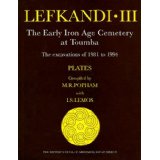 Seller image for LLefkandi III: The Toumba Cemetery: The Excavations of 1981, 1984, 1986 and 1992-4: Plates (British School at Athens Supplementary) [Gebundene Ausgabe] for sale by Modernes Antiquariat an der Kyll