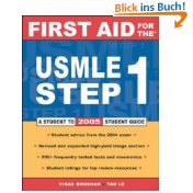 Imagen del vendedor de First Aid for the USMLE Step 1. 2005: A Student to Student Guide [Taschenbuch] a la venta por Modernes Antiquariat an der Kyll