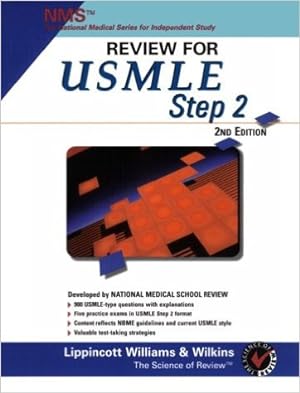Seller image for NMS Review for USMLE: United States Medical Licensing Examination, Step 2 (2nd Edition) for sale by Modernes Antiquariat an der Kyll