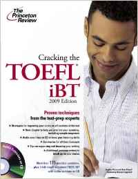 Bild des Verkufers fr Cracking the TOEFL IBT with Audio CD, 2009 Edition (College Test Preparation zum Verkauf von Modernes Antiquariat an der Kyll