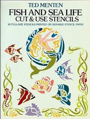 Immagine del venditore per Fish and Sea Life Cut & Use Stencils venduto da Shamrock Books