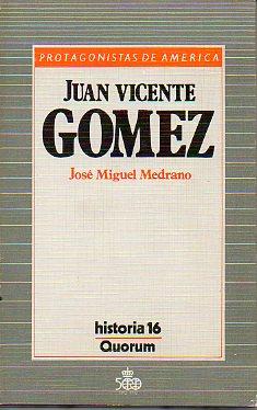 Imagen del vendedor de JUAN VICENTE GMEZ. a la venta por angeles sancha libros