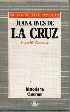 Imagen del vendedor de JUANA INS DE LA CRUZ. a la venta por angeles sancha libros