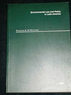Seller image for Environmental Law and Policy in Latin America for sale by Lotzabooks