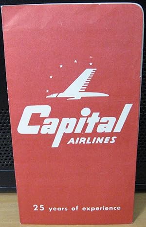 Capital Airlines 1958 Ticket