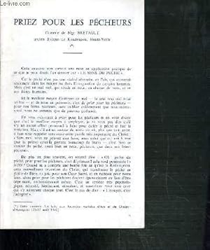 Seller image for PRIEZ POUR LES PECHEURS for sale by Le-Livre