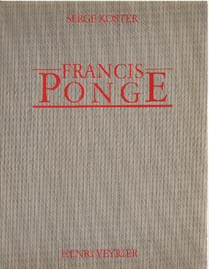 Francis ponge