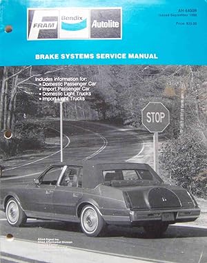 Brake Systems Service Manual