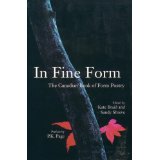 Bild des Verkufers fr In Fine Form: The Canadian Book of Form Poetry zum Verkauf von Modernes Antiquariat an der Kyll