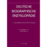 Bild des Verkufers fr Deutsche Biographische Enzyklo zum Verkauf von Modernes Antiquariat an der Kyll