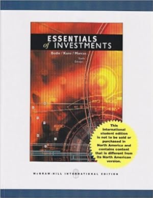 Seller image for Essentials of Investments: WITH S&P and Powerweb,AND Stocktrack Coupon for sale by Modernes Antiquariat an der Kyll