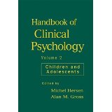 Image du vendeur pour Handbook of Clinical Psychology, Children and Adolescents (Volume 2) mis en vente par Modernes Antiquariat an der Kyll