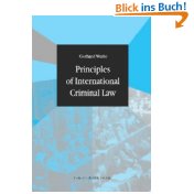 Bild des Verkufers fr Principles of International Criminal Law zum Verkauf von Modernes Antiquariat an der Kyll