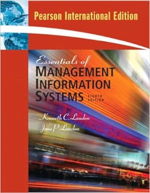 Immagine del venditore per Essentials of management information systems : managing the digital firm venduto da Modernes Antiquariat an der Kyll