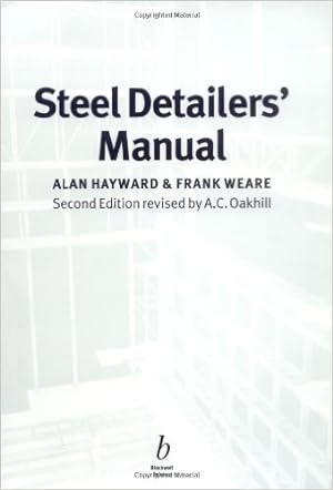 Bild des Verkufers fr Steel Detailers Manual zum Verkauf von Modernes Antiquariat an der Kyll