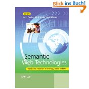 Bild des Verkufers fr Semantic Web Technologies: Trends and Research in Ontology-based Systems zum Verkauf von Modernes Antiquariat an der Kyll