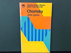 Imagen del vendedor de Chomsky (Fontana Modern Masters) a la venta por Bookwood