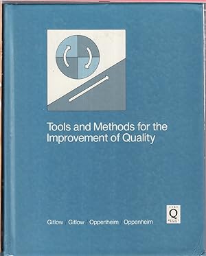 Imagen del vendedor de Tools And Methods For The Improvement Of Quality a la venta por Jonathan Grobe Books