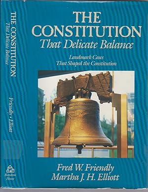 Seller image for The Constitution: That Delicate Balance for sale by Jonathan Grobe Books