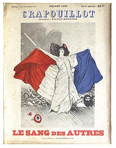 Seller image for LE SANG DES AUTRES. LE CRAPOUILLOT for sale by Librairie l'Art et l'Affiche