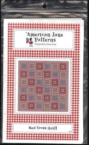 Red Cross Quilt Pattern American Jane Patterns