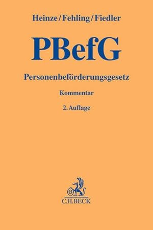Seller image for Personenbefrderungsgesetz : Mit Personenbefrderungs-Ausgleichsverordnung for sale by AHA-BUCH GmbH