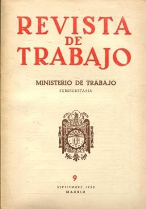 REVISTA DE TRABAJO. AÑO XVIII. NUM. 9.