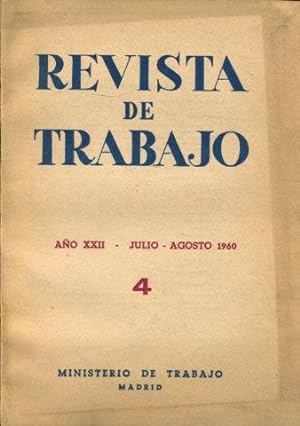 REVISTA DE TRABAJO. AÑO XXII. NUM. 4.