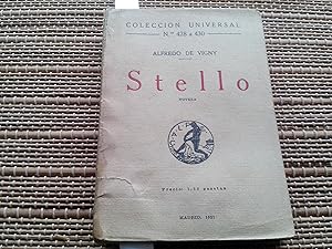 Seller image for Stello (Novela) for sale by Librera "Franz Kafka" Mxico.