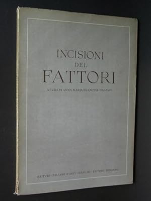 Seller image for Incisioni del Fattori for sale by Bookworks [MWABA, IOBA]