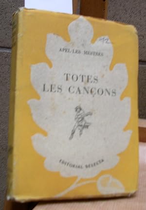 Imagen del vendedor de TOTES LES CANONS a la venta por LLIBRES del SENDERI