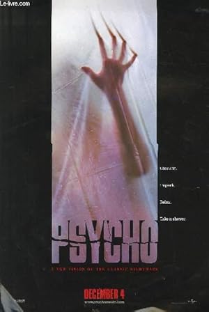 Imagen del vendedor de AFFICHE DE CINEMA - PSYCHO a la venta por Le-Livre