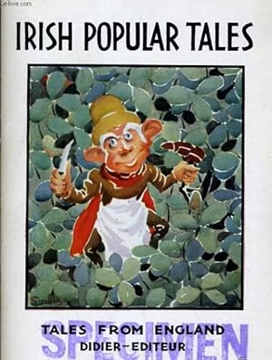 Seller image for IRISH POPULAR TALES for sale by Le-Livre