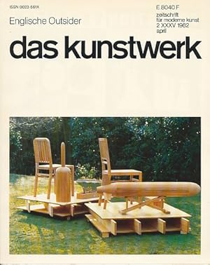 Seller image for Das Kunstwerk. zeitschrift fr moderne kunst. Jg. 35, 1982, Nr. 2. Englische Outsider. Begrndet von Woldemar Klein und Leopold Zahn. for sale by Fundus-Online GbR Borkert Schwarz Zerfa