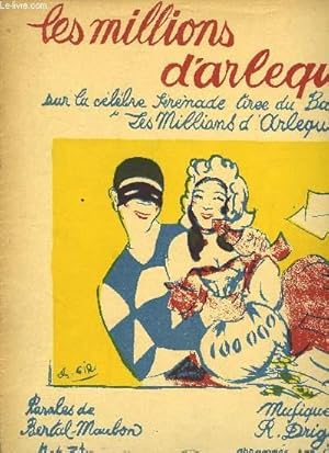 Seller image for LES MILLIONS D'ARLEQUINS tir de la clbre Srenade du ballet "les millions d'arlequin" for sale by Le-Livre