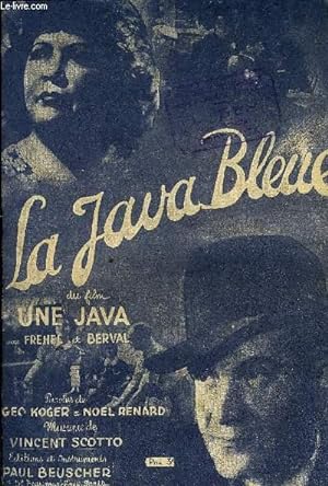 Bild des Verkufers fr LA JAVA BLEUE du film "La Java" zum Verkauf von Le-Livre