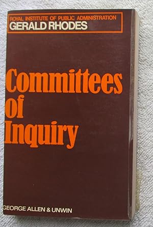 Imagen del vendedor de Committees of Enquiry a la venta por Glenbower Books