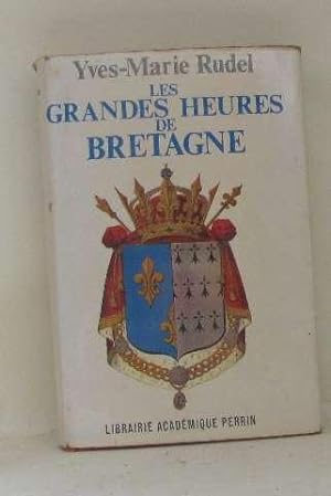 Bild des Verkufers fr Les grandes heures de bretagne zum Verkauf von crealivres