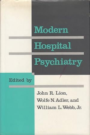 Seller image for MODERN HOSPITAL PSYCHIATRY for sale by Librera Vobiscum