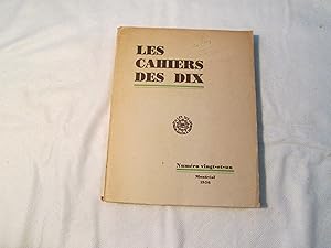 Imagen del vendedor de Les Cahiers des Dix. Numro 21. a la venta por Doucet, Libraire/Bookseller