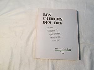 Imagen del vendedor de Les Cahiers des Dix. Numro 22. a la venta por Doucet, Libraire/Bookseller