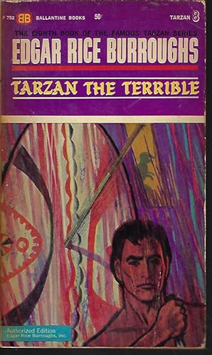 Immagine del venditore per TARZAN THE TERRIBLE (Tarzan #8) venduto da Books from the Crypt