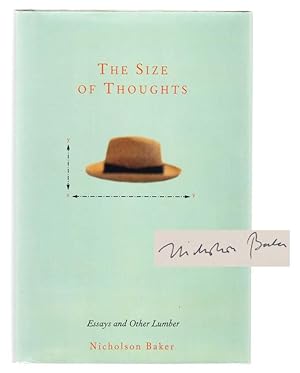 Bild des Verkufers fr The Size of Thoughts: Essays and Other Lumber (Signed First Edition) zum Verkauf von Jeff Hirsch Books, ABAA