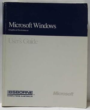 Microsoft Windows User's Guide Version 3.0