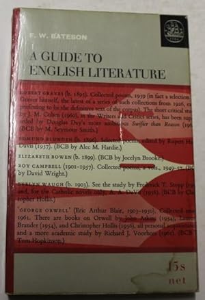 Seller image for A Guide To English Literature for sale by H4o Books